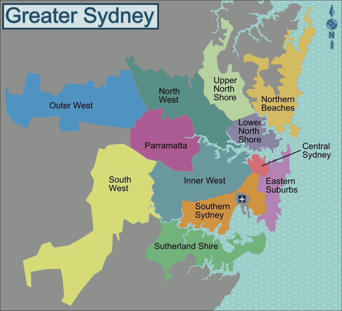 悉尼社区地图